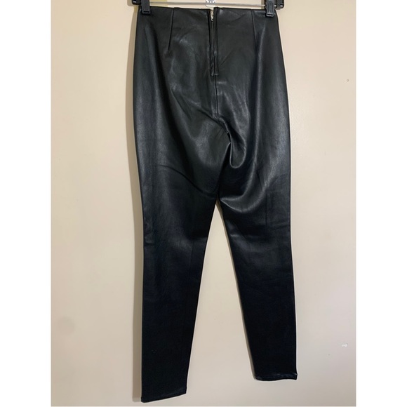 New BlankNYC Vegan Leather Pants High Waist Leggings size 26 - Picture 5 of 10